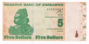 5 Dollar 2009